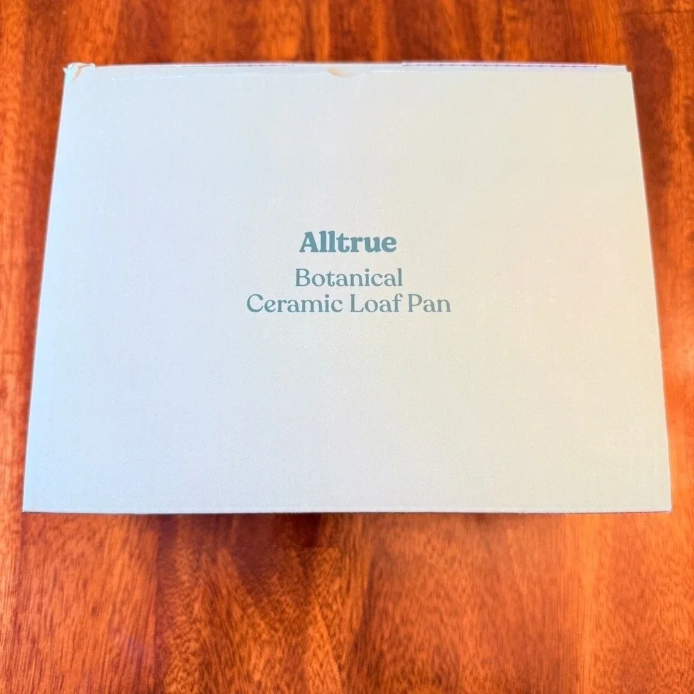Alltrue Botanical‎ Ceramic Loaf Pan, 16.8cm x 12.4cm x 6.4cm